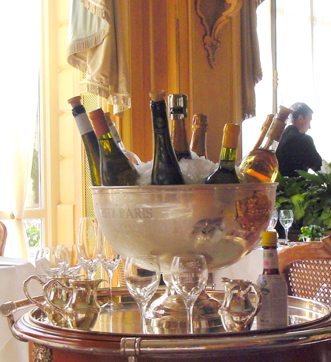 Champagne bucket at Ritz.JPG