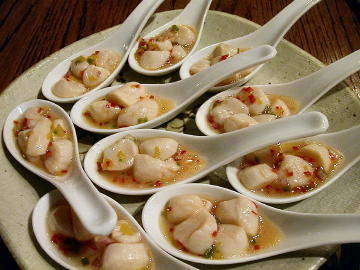 Ceviche appetizers