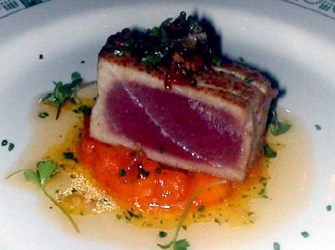 Seared ahi